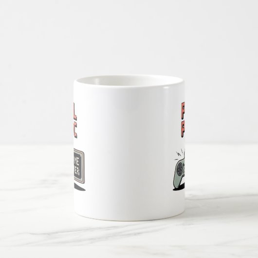 Pixel Panic Gamer Mug – Funny Retro Gaming Gift  Kaffeetasse (Mittel)