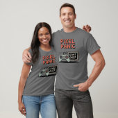 Pixel Panic – Retro-Gamer-Wut-Design T-Shirt (Unisex)