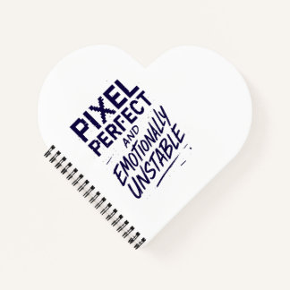 Pixel Perfect - Spiral Notebook Notizblock