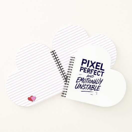 Pixel Perfect - Spiral Notebook Notizblock (Innenseite)