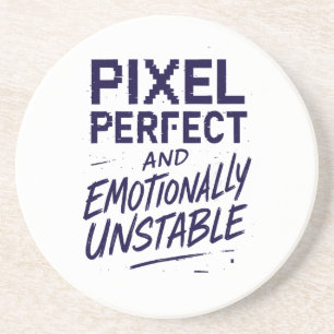 Pixel perfekt getränkeuntersetzer