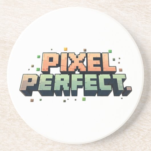 Pixel perfekt getränkeuntersetzer (Vorne)