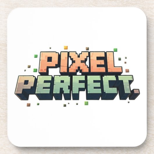 Pixel perfekt getränkeuntersetzer (Vorderseite)