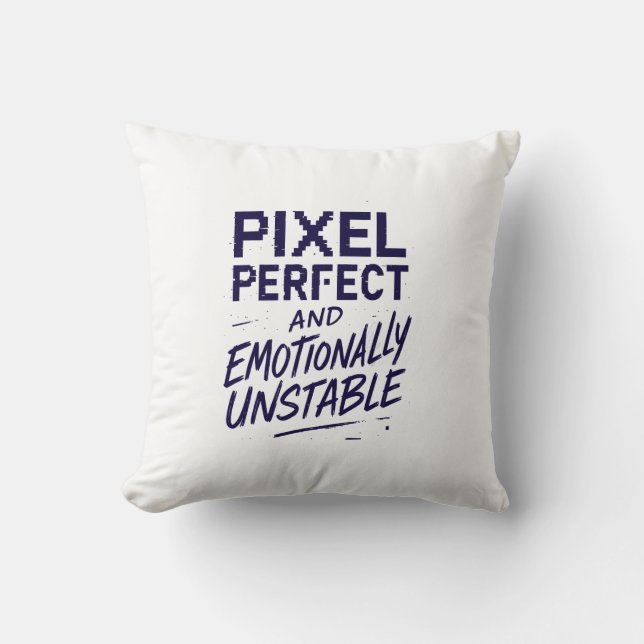 Pixel perfekt kissen (Vorderseite)