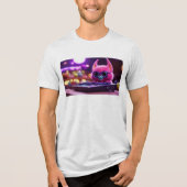 "Pixel perfekt: Modus des Spieldesigners eingescha Tri-Blend Shirt (Vorderseite)