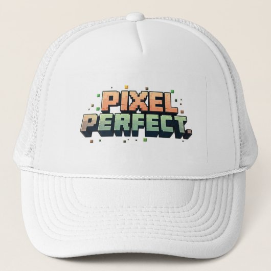 Pixel perfekt truckerkappe (Vorderseite)
