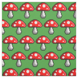 Pixel-Pilz-Gewebe Stoff