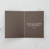 Pixel Pink & Brown Cat Cake Gamer Geburtstag Karte (Innenseite)