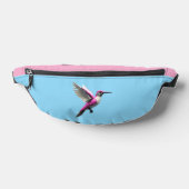 Pixel Pink Hummingbird Bauchtasche (Ablage )