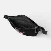 Pixel Pink Hummingbird Bauchtasche (Offen)