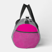 Pixel Pink Hummingbird Duffle Bag (Rechts)