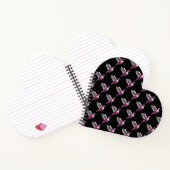 Pixel Pink Hummingbird Notizblock (Innenseite)