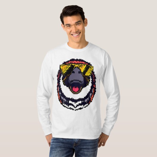 Pixel Platypus T-Shirt (Vorne ganz)