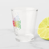 Pixel-Pop Schnapsglas (Rechts)