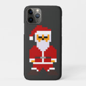 Pixel Pose Weihnachtsmann Case-Mate iPhone Hülle (Rückseite)