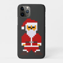 Pixel Pose Weihnachtsmann