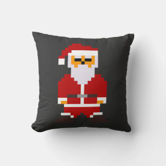Pixel Pose Weihnachtsmann Kissen