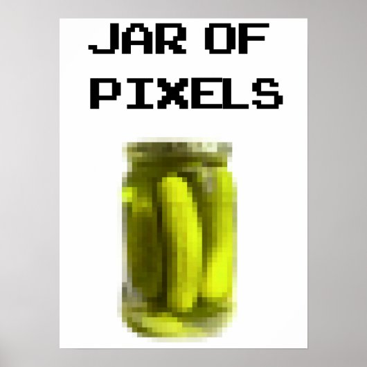 Pixel Poster (Vorne)