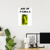 Pixel Poster (Heimbüro)