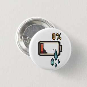 Pixel-Power-Ausfall: 0 % Energievorräte Button