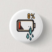 Pixel-Power-Ausfall: 0 % Energievorräte Button (Vorderseite)