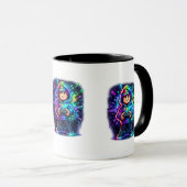 Pixel Power – Leveling Up IRL Poster Tasse (VorderseiteRechts)