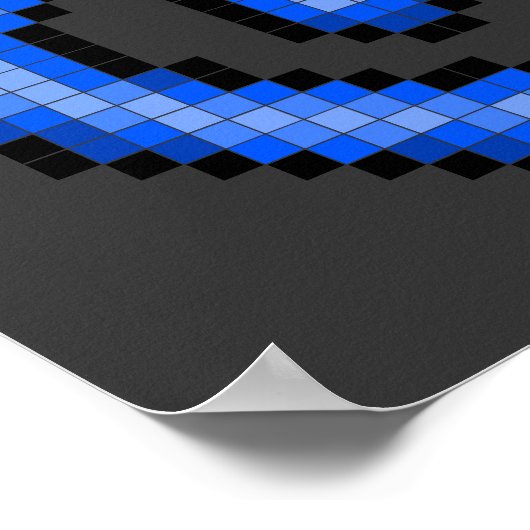 Pixel Power Poster (Ecke)