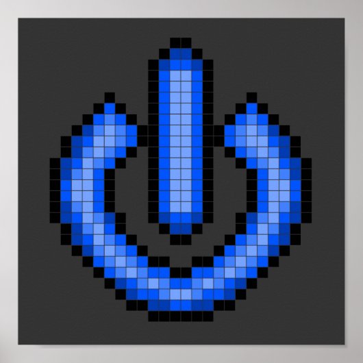 Pixel Power Poster (Vorne)