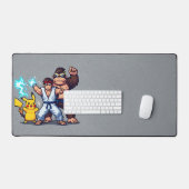 Pixel Power Trio Desk Mat - Gaming Legends Schreibtischunterlage (Tastatur & Maus)
