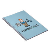 Pixel-Programmierer-Papier-Notizbuch Notizblock (Rechte Seite)