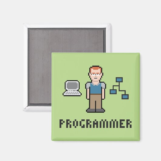 Pixel-Programmiersprache Magnet (Vorderseite/Rückseite)