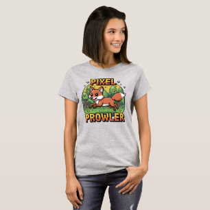 Pixel Prowler - 16-Bit Springer Fuchs T-Shirt