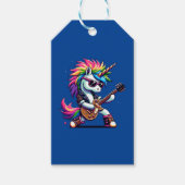 Pixel Punk Rock Unicorn Geschenkanhänger (Vorderseite)