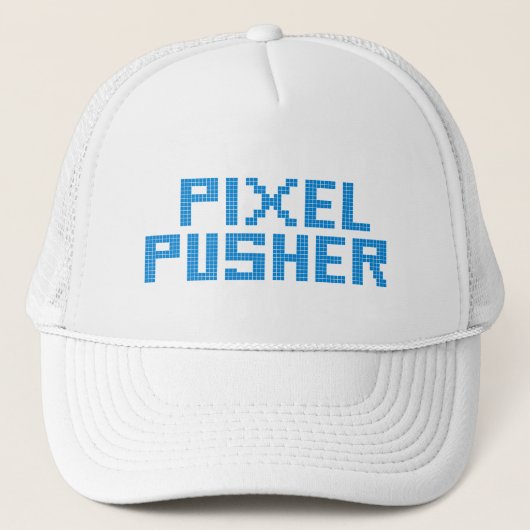 Pixel Pusher Truckerkappe (Vorderseite)