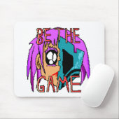 Pixel Rebel Zoe - 8-Bit Character Art Mousepad (Mit Mouse)