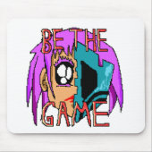 Pixel Rebel Zoe - 8-Bit Character Art Mousepad (Vorne)