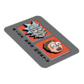 Pixel, Rick und Morty Panel Grafik Magnet (Rechte Seite)