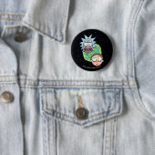 Pixel Rick und Morty Portal Grafik Button (Beispiel)
