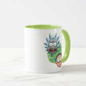 Pixel Rick und Morty Portal Grafik Tasse (VorderseiteRechts)