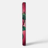 Pixel-Rose – Retro-Blumenkunst Case-Mate iPhone Hülle (Rückseite / Links)