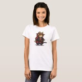 Pixel Samurai Cat T-Shirt (Vorne ganz)