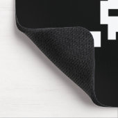 Pixel-Schädel Mousepad (Ecke)