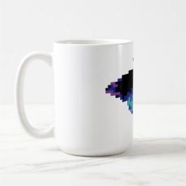 Pixel Schmetterling Kaffeetasse