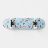 Pixel-Seekunst-Muster Skateboard (Horizontal)