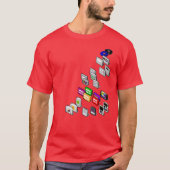 Pixel-Spiel-Sammlung T-Shirt (Vorderseite)