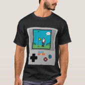 Pixel Sport Golf Retro Gaming T - Shirt (Vorderseite)