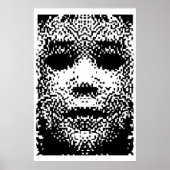 Pixel-Staub Poster (Vorne)