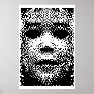 Pixel-Staub Poster