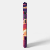 Pixel Sunset City Case-Mate iPhone Hülle (Rückseite / Links)