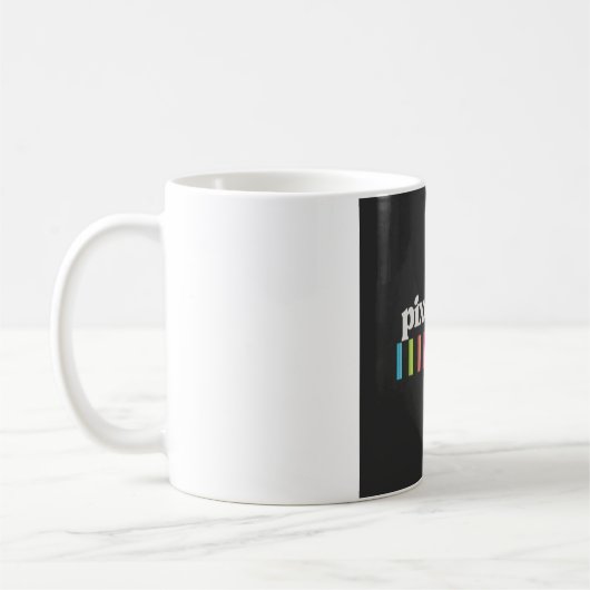 Pixel-Surfer-Tasse Kaffeetasse (Links)